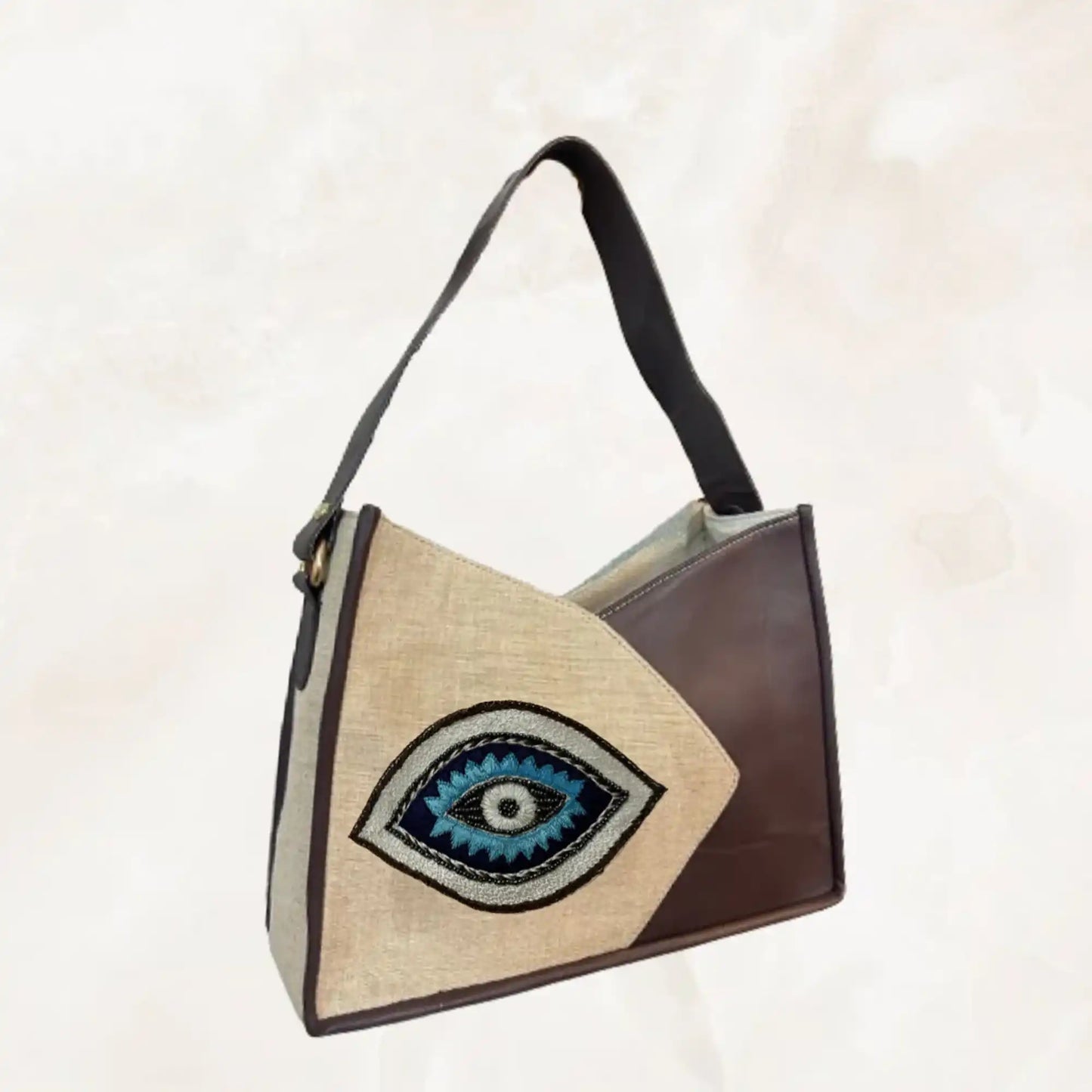 DUAL PANEL SHOULDER BAG