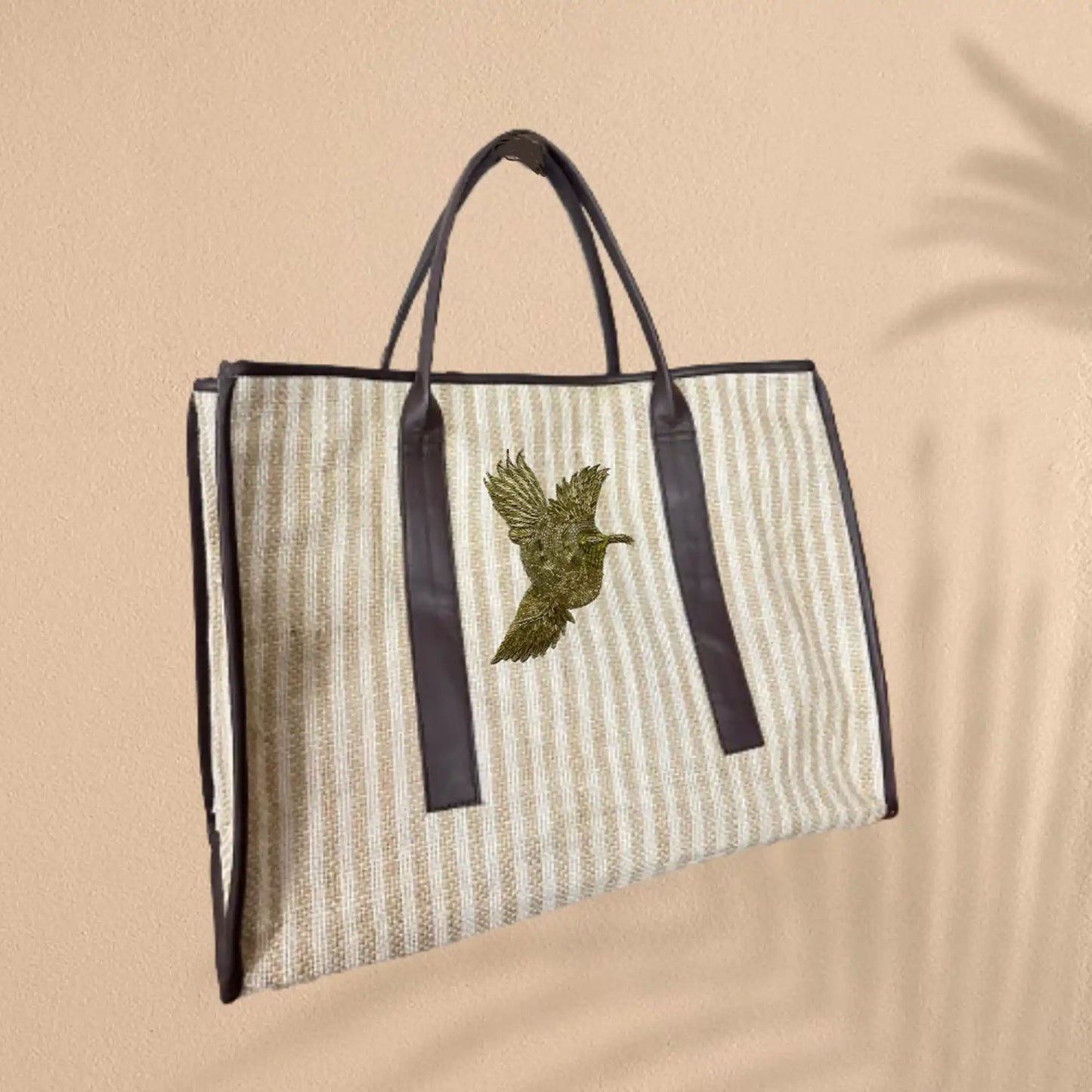 THE BIG BROWN TOTE