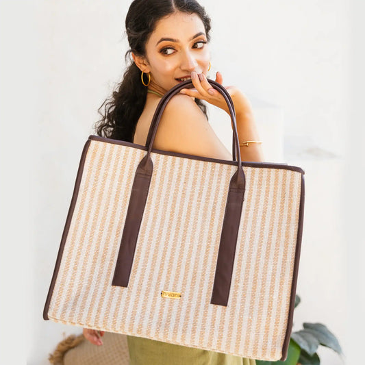 THE BIG BROWN TOTE