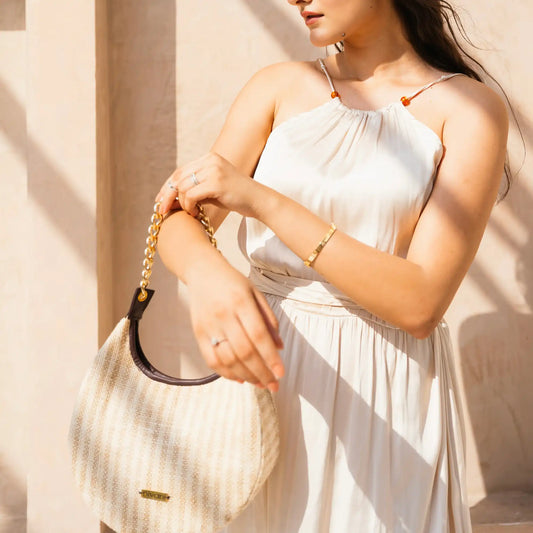 CRESCENT SHOULDER BAG