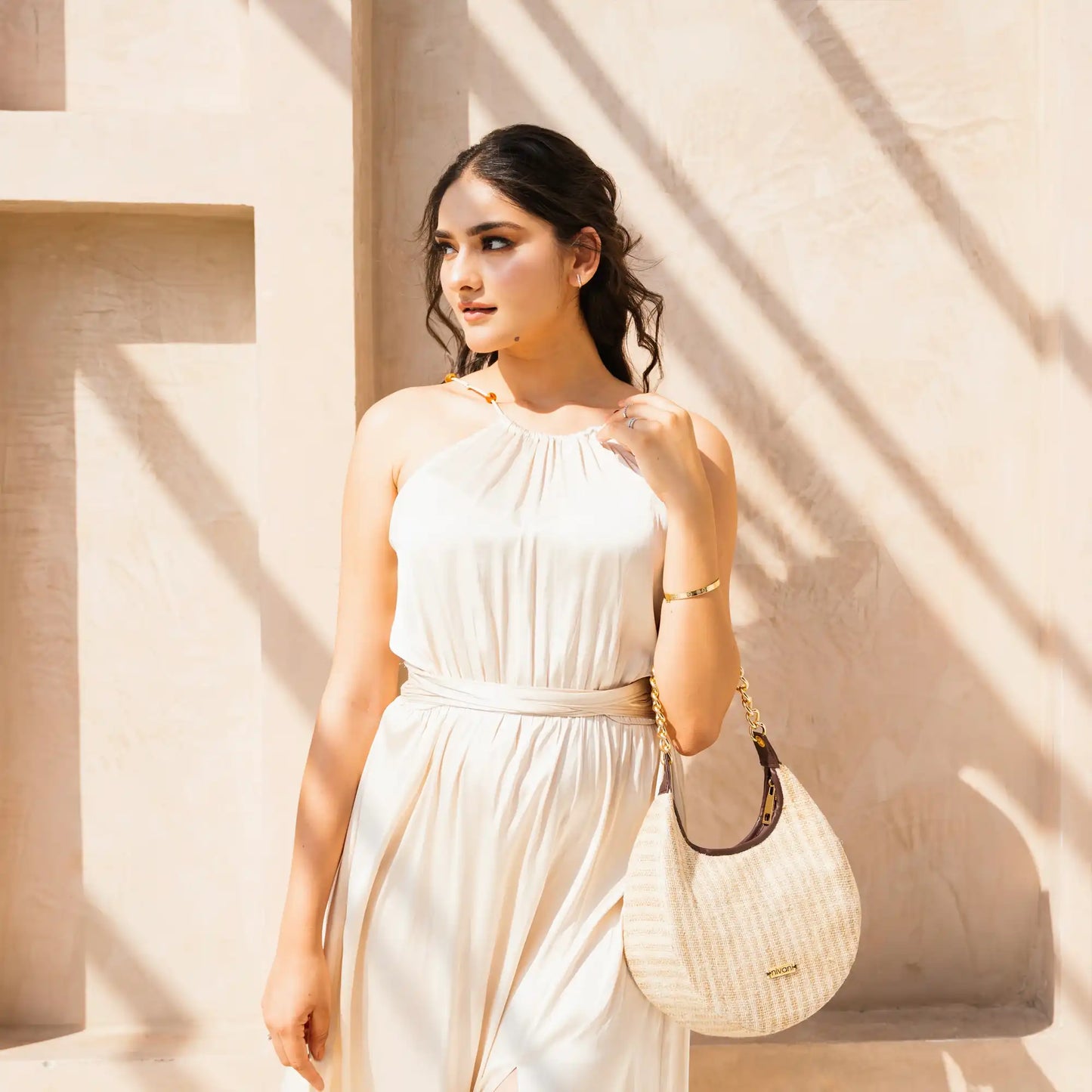 CRESCENT SHOULDER BAG